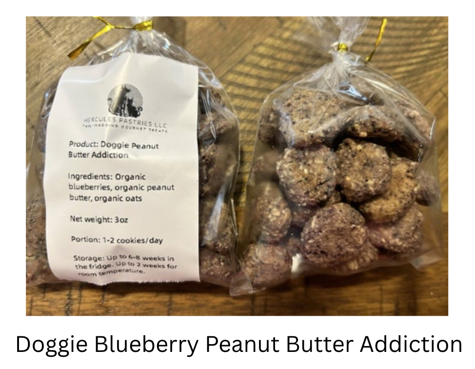 *Doggie Blueberry Peanut Butter Addiction (3oz)