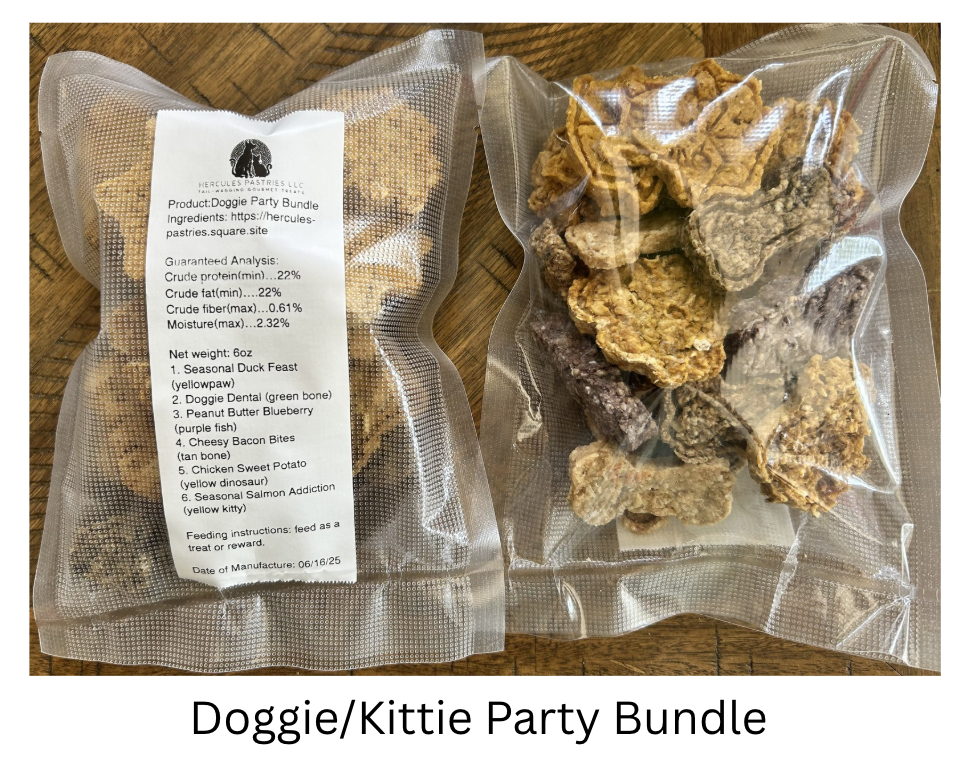*Doggie Variety Party Bundle Pack (6oz)